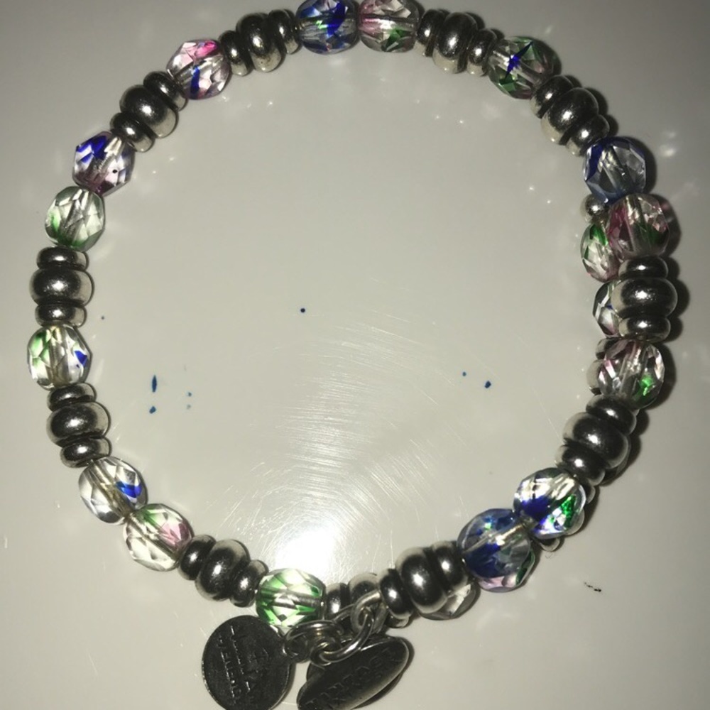 Alex and ani multicolored beaded bracelet